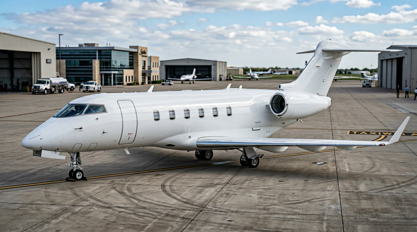 Super Midsize private jet